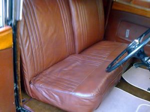 Daimler leather seats repair - After