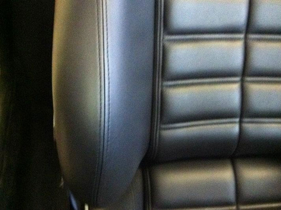 Ferrari 550 Barchetta Leather Car Seat Repair - After