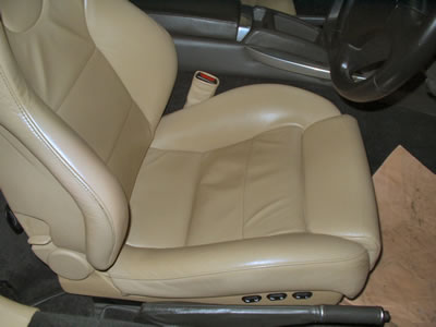 Leather Seat Repair for Car Aston Martin Vanquish - After