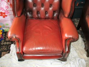 Leather Seat Repair - Before2