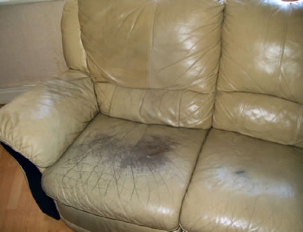 Faded & Stained Leather Restored Leather Revive