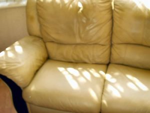 Leather Sofa Repair - After