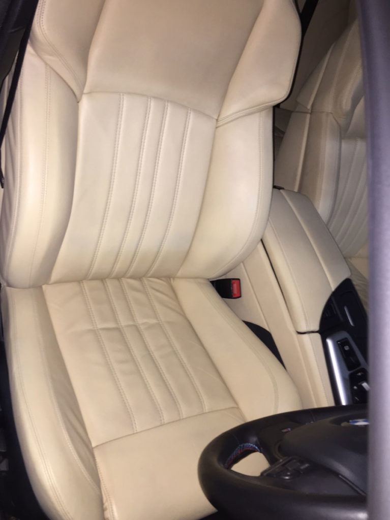 BMWM5F10driversseatarmrestrestorationafter Leather Revive