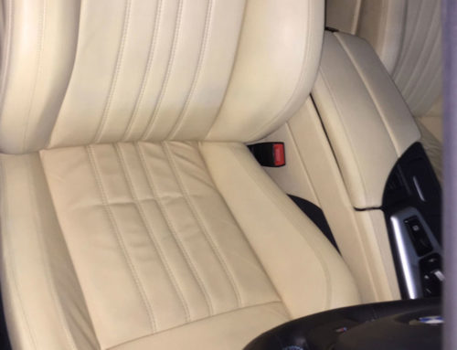 BMW M5 F10 drivers seat/armrest restoration