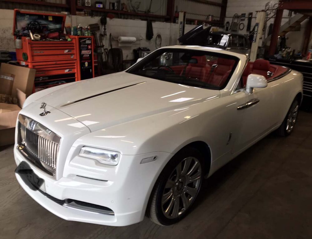 Rolls Royce Phantom Convertible Drivers Seat Leather Revive