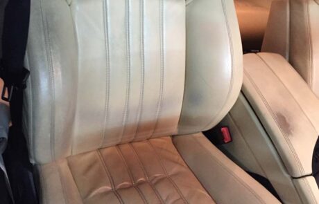 BMW 7 series drivers seat and armrest - after
